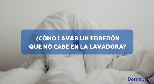 cómo lavar un edredón que no cabe en la lavadora
