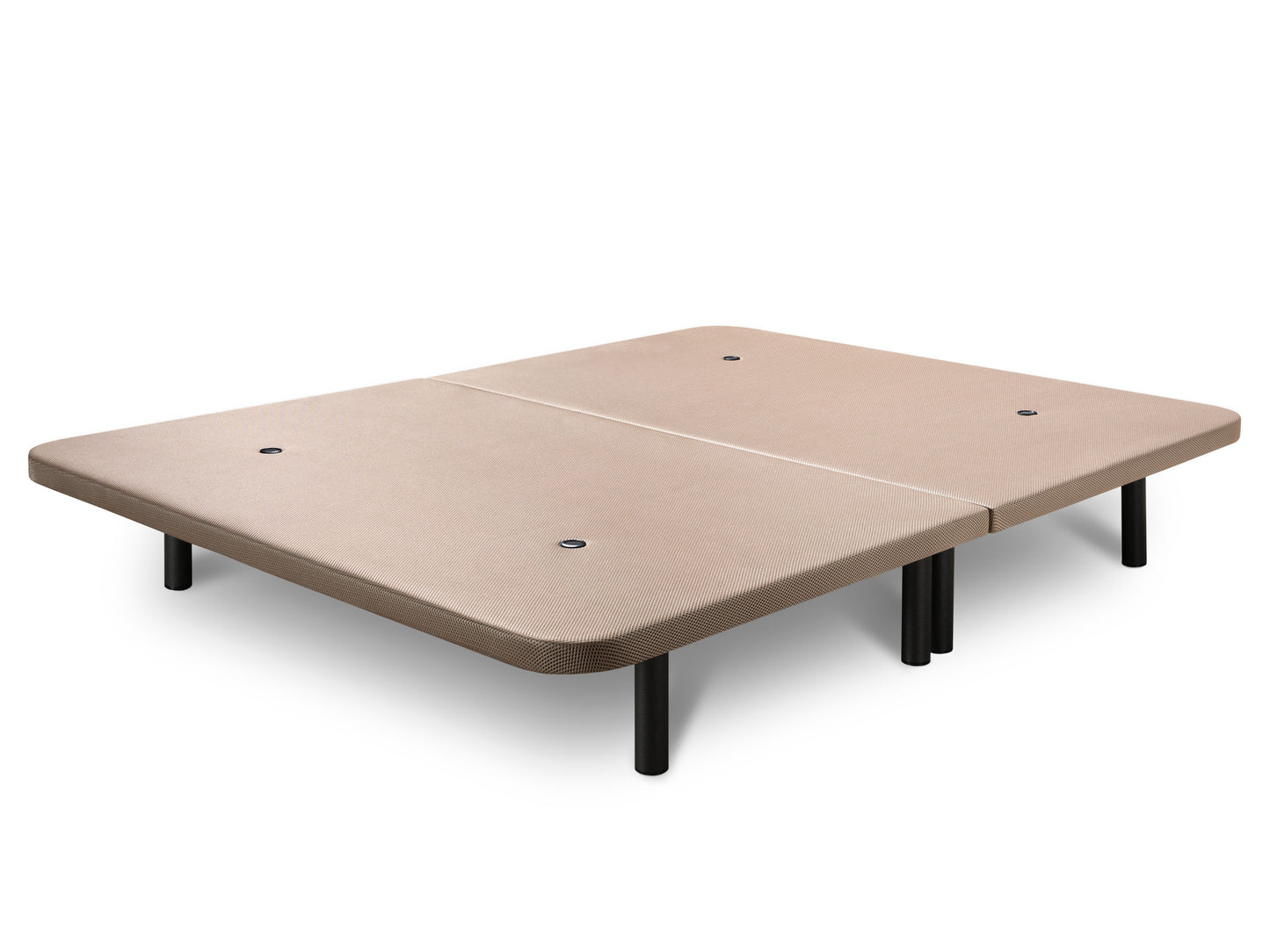 Base Tapizada Partida 3D Beige | Dormideo