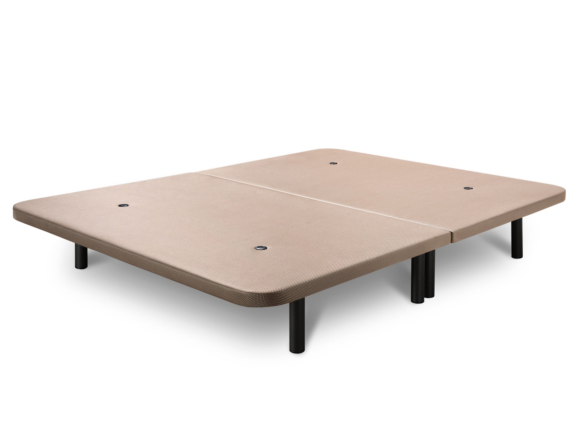 Base Tapizada Partida 3D Beige | Dormideo