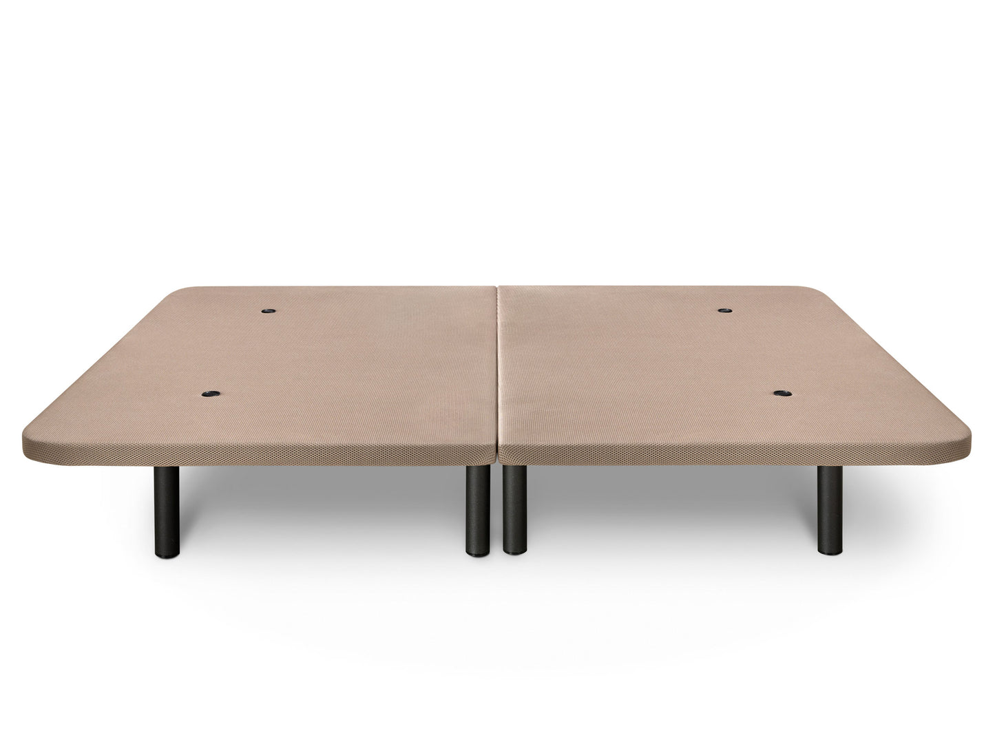 Base Tapizada Partida 3D Beige | Dormideo