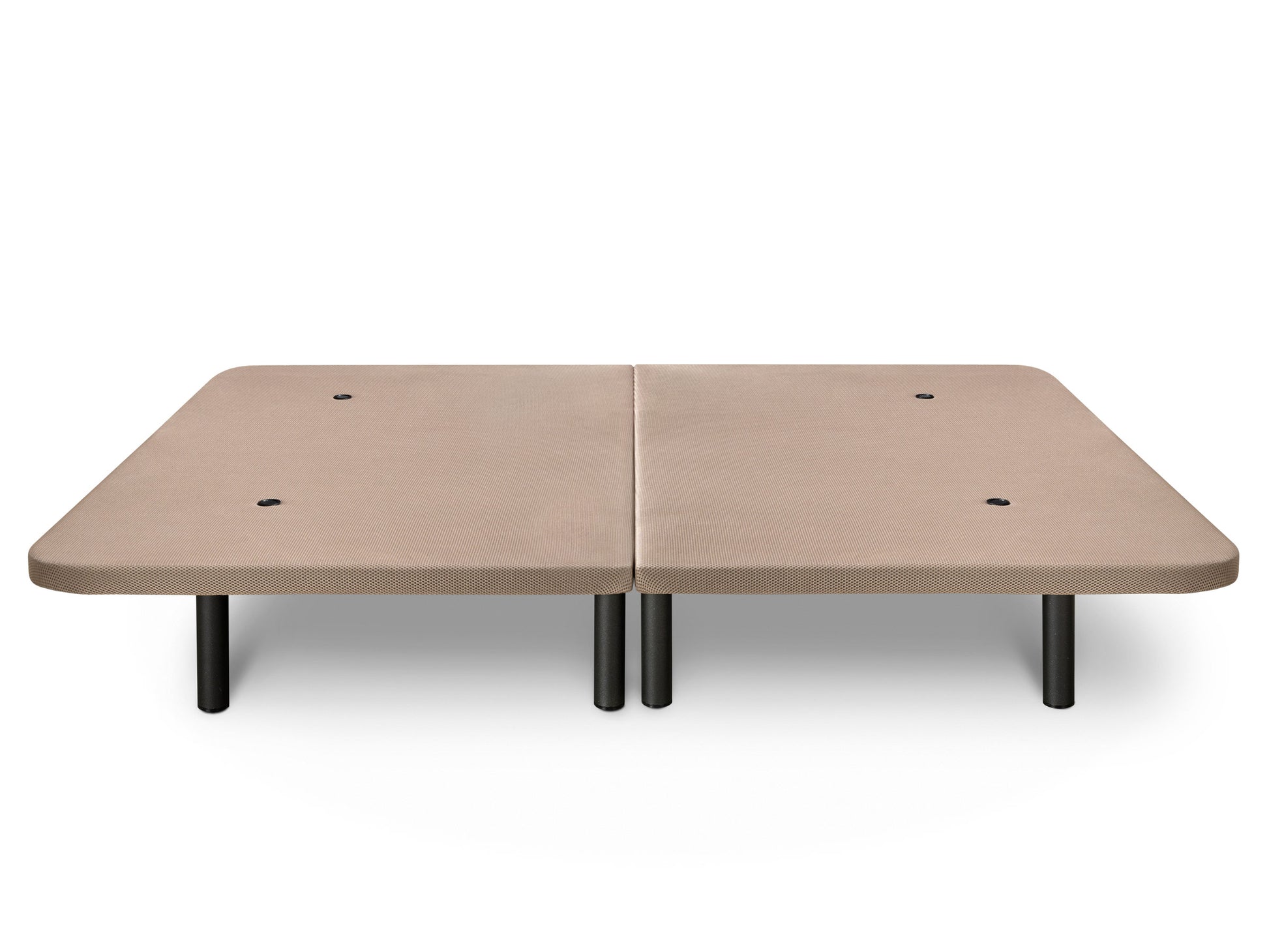 Base Tapizada Partida 3D Beige | Dormideo