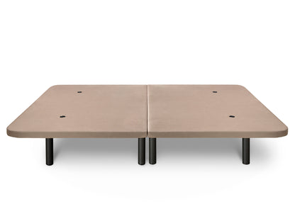 Base Tapizada Partida 3D Beige | Dormideo